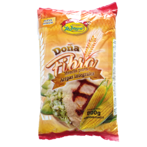 Harina Integral De Maíz Blanco Doña Fibra 800 gr
